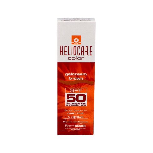 HELIOCARE COLOR GELCREMA SPF 50 PROTECTOR SOLAR  1 ENVASE 50 ml COLOR BROWN