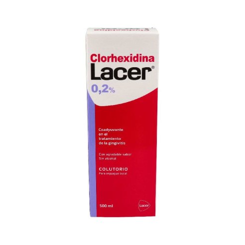 LACER COLUTORIO CLORHEXIDINA 0.2  1 ENVASE 500 ml
