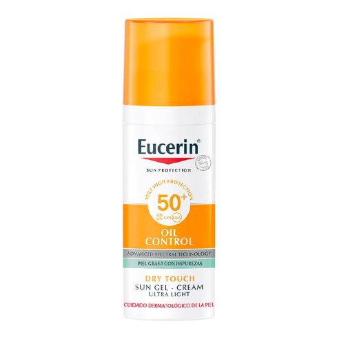 EUCERIN SUN PROTECTION 50 GEL CREME ROSTRO OIL CONTROL  1 ENVASE 50 ml